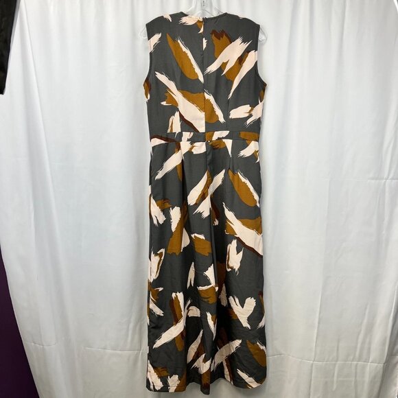 Shein Womens Multicolor Brush Print Sleeveless One-Piece Pantsuit Size Large - Picture 3 of 10
